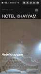 Mobile Screenshot of hotelkhayyam.com